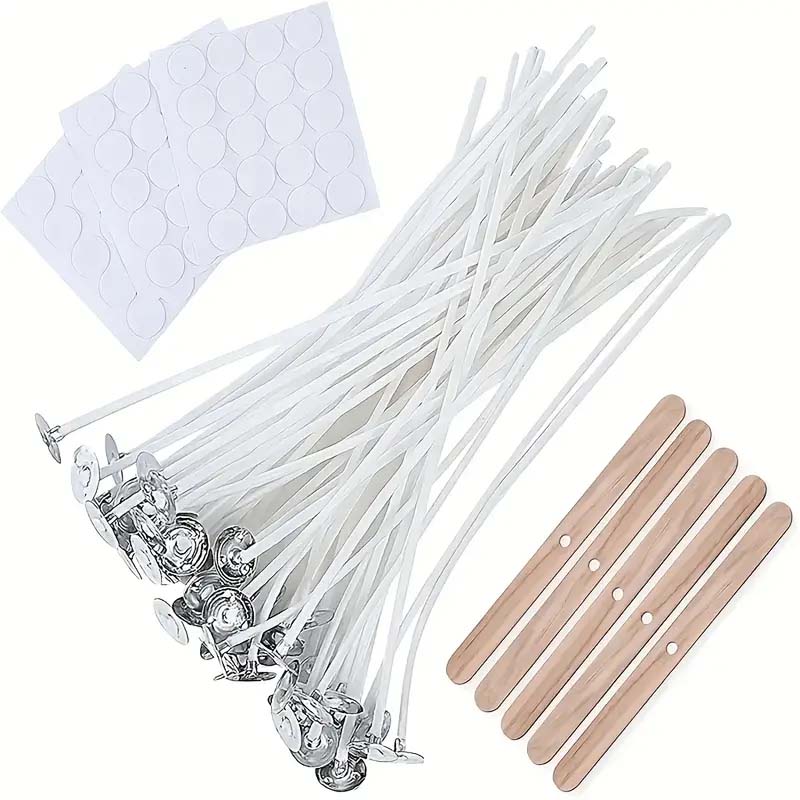 Candle Making Kit For Kids - 50pcs 양초 심지 만들기 키트, 5pcs