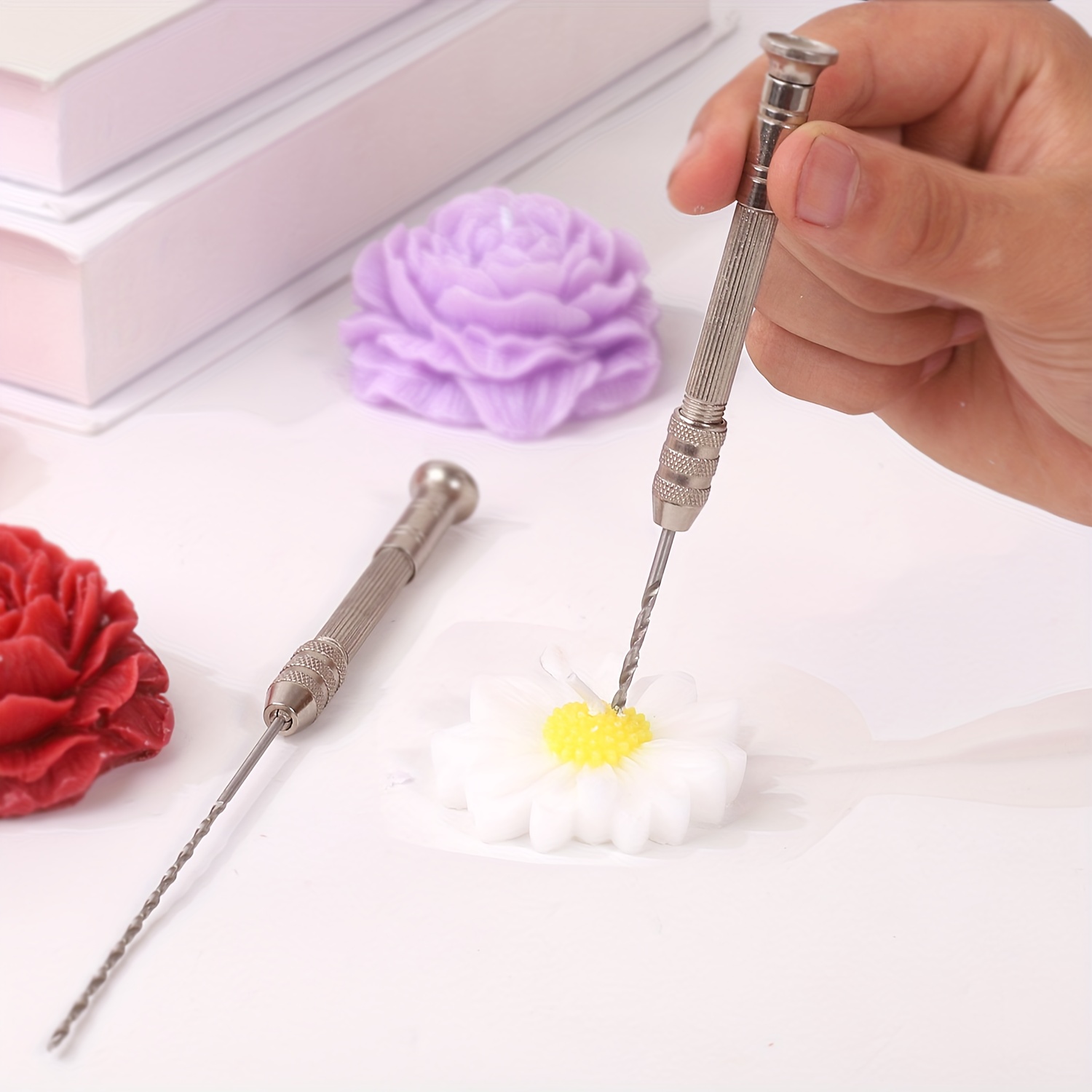 Candle Making Kit For Kids - 캔들 펀칭용 다이아몬드 드릴 비트 2개가