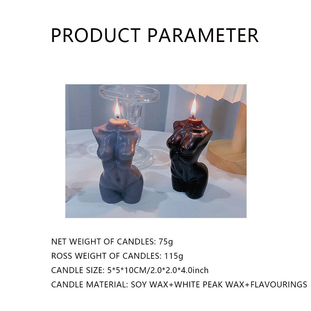 여성 토르소 바디 모양 향초 (홈데코용) – 예술적인  - Candle Making Things 리뷰 및 가격