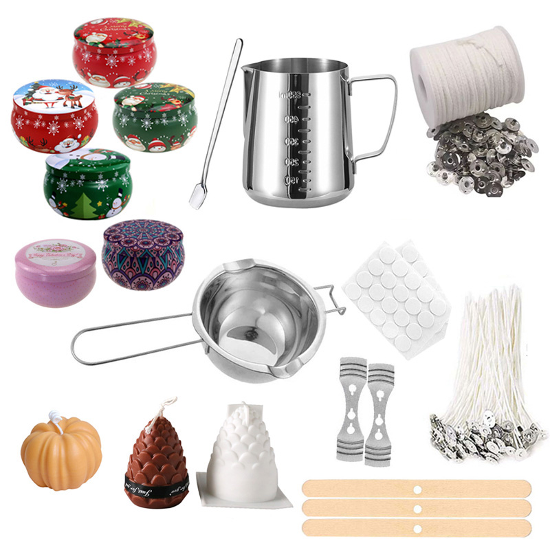 1 세트 양초 만들기 키트 붓는 냄비 양초 만들기 용품 - Candle Making Kit For Kids 리뷰 및 가격