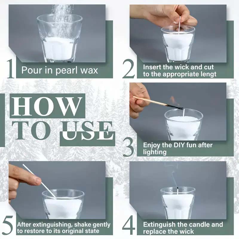 100/200G 모래 왁스 얼음 꽃 왁스 도매 DIY  - Candle Making Material Wholesale 리뷰 및 가격